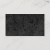 モノグラムレッドグレーパターンコンサルタモダンント 名刺 (裏面)