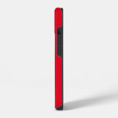 モノグラムレッドスターバスト iPhoneケース (左側面)