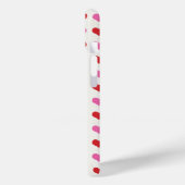 モノグラムレッドセミクォーターブラブロードハート音楽 Case-Mate iPhoneケース (裏面 / 左)