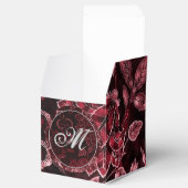 モノグラムレッドヴィンテージフローラキューブ優先ボックス フェイバーボックス (オープン)