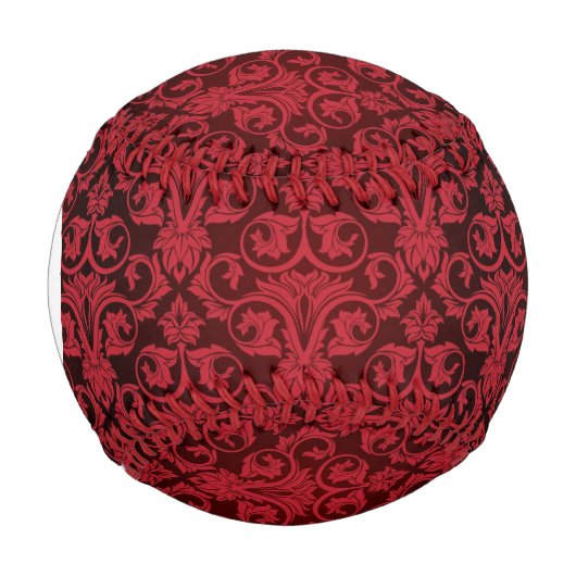 モノグラムレッド壁紙2 野球ボール (正面)