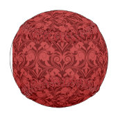 モノグラムレッド壁紙 野球ボール (正面)