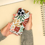 モノグラムレトロテラコッタフローラボホ Case-Mate iPhone 14 PRO MAXケース<br><div class="desc">モノグラムレトロテラコッタフローラボホケースメイトiPhone 14 Pro Maxケース。女の子、娘カスタム、あなたの友人や役員への贈り物として完璧。</div>