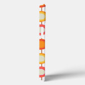 モノグラムレトロピンクオレンジシックガーリーパターン Case-Mate iPhoneケース (裏面 / 右)