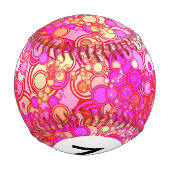 モノグラムレトロ円 野球ボール (裏面)