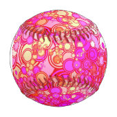 モノグラムレトロ円 野球ボール (正面)