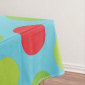 モノグラムレトロ水玉模様クリスマステーブルクロス テーブルクロス (インサイチュ)