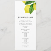 モノグラムレモンブランチグリーナリーザ・パーフェクトマッチ プログラム (裏面)