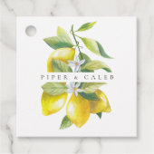 モノグラムレモ結婚ンの花 フェイバータグ (正面)