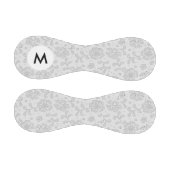 モノグラムレース模様、花ヴィンテージ1 野球ボール (パネル)