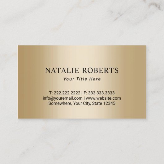 モノグラムロモダンゴピンク&金ゴールドサロンスパ 名刺 (裏面)