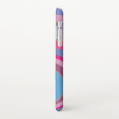 モノグラムローマ数字スワールサークルカラフルアート SAMSUNG GALAXYケース (左側)