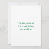 モノグラムローレルリーフリース 招待状 (裏面)