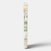 モノグラムヴィンテージアンティークマップ&パスポートバケーション Case-Mate iPhoneケース (裏面 / 左)