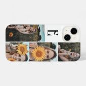 モノグラムヴィンテージシックフォトホワイト iPhoneケース (裏面横)