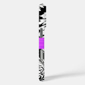 モノグラムヴィンテージダマスク花パターンiphone Case-Mate iPhoneケース (裏面 / 右)