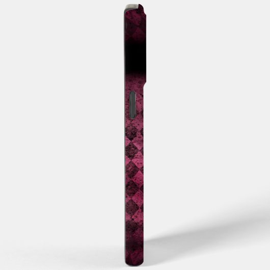 モノグラムヴィンテージナスとアーガイルプラム Case-Mate iPhoneケース (裏面 / 右)