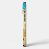 モノグラムヴィンテージバードエイフィエルタワースチームパンク Case-Mate iPhoneケース (裏面 / 左)