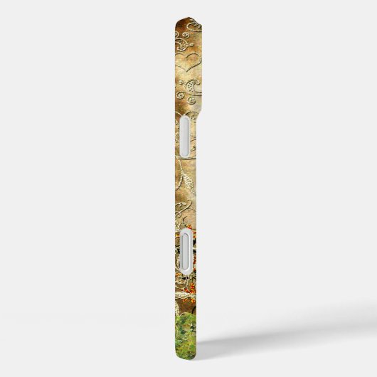 モノグラムヴィンテージバードエッフェルタワー Case-Mate iPhoneケース (裏面 / 右)