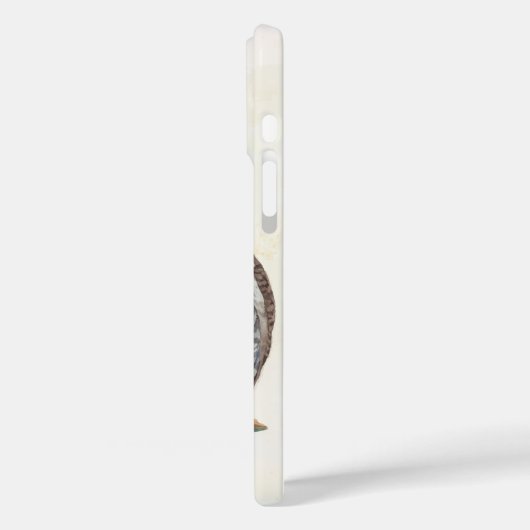 モノグラムヴィンテージパーソナライズされたフクロウiPhone 5ケース Case-Mate iPhoneケース (裏面 / 左)