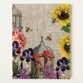 モノグラムヴィンテージビーハイブフローラ養蜂 プランナー手帳 (裏面)