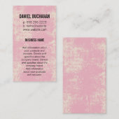 モノグラムヴィンテージピンク 名刺 (正面/裏面)