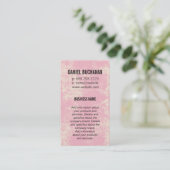 モノグラムヴィンテージピンク 名刺 (スタンド正面)