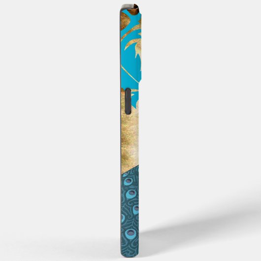 モノグラムヴィンテージピーコックシャンデリアダマスク Case-Mate iPhoneケース (裏面 / 右)