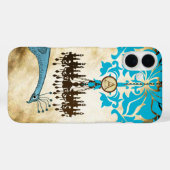 モノグラムヴィンテージピーコックシャンデリアダマスク Case-Mate iPhoneケース (裏面 (横))