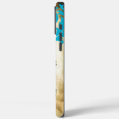 モノグラムヴィンテージピーコックシャンデリアダマスクiPhone Case-Mate iPhoneケース (裏面 / 左)