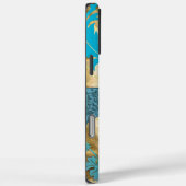 モノグラムヴィンテージピーコックシャンデリアダマスクiPhone Case-Mate iPhoneケース (裏面 / 右)