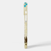 モノグラムヴィンテージピーコックシャンデリアダマスクiPhone Case-Mate iPhoneケース (裏面 / 左)