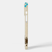 モノグラムヴィンテージピーコックシャンデリアダマスクiPhone Case-Mate iPhoneケース (裏面 / 左)