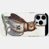 モノグラムヴィンテージフウパーソナライズされたル Case-Mate iPhoneケース (裏面 (横))