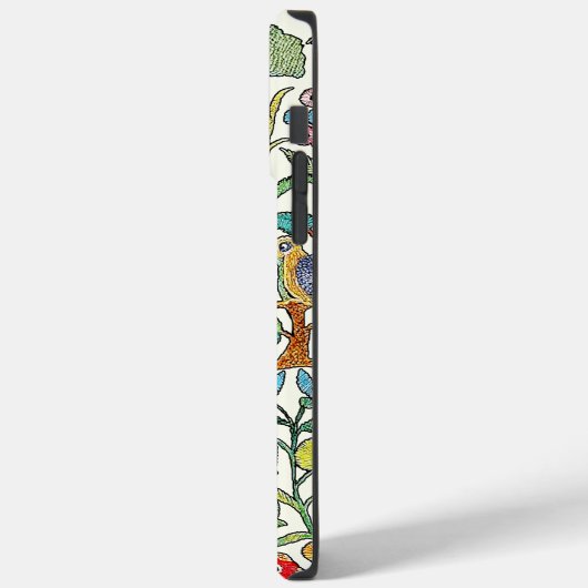 モノグラムヴィンテージフェイク刺繍模様iphone Case-Mate iPhoneケース (裏面 / 左)