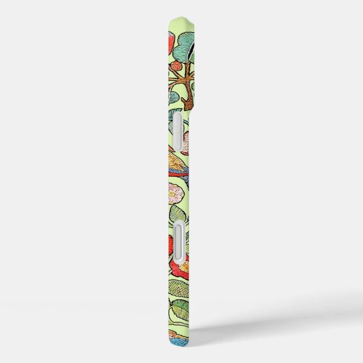 モノグラムヴィンテージフェイク刺繍絵柄iphone 5 Case-Mate iPhoneケース (裏面 / 右)