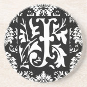 モノグラムヴィンテージ結婚Jアニバーサリーコースター コースター (正面)