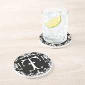 モノグラムヴィンテージ結婚Tアニバーサリーコースター コースター (側面)