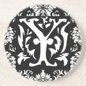 モノグラムヴィンテージ結婚Yアニバーサリーコースター コースター (正面)