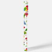 モノグラムヴィンテージ鳥パタカラフルーン Case-Mate iPhoneケース (裏面 / 右)