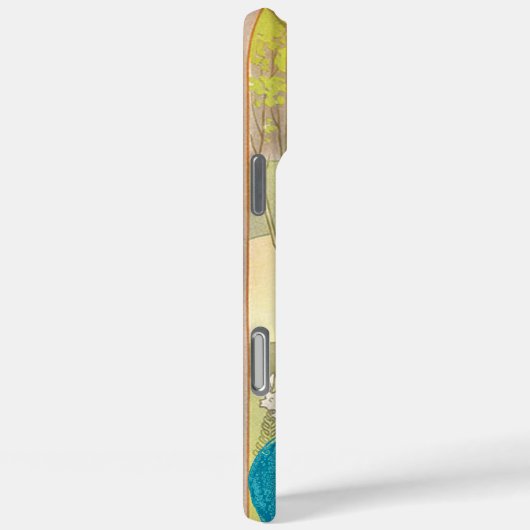 モノグラムヴィンテージ鹿アールヌーボーフォレストアイフォン Case-Mate iPhoneケース (裏面 / 右)