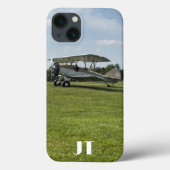 モノグラムヴィンテージ1928旅行エアー飛行機写真 Case-Mate iPhoneケース (裏面)