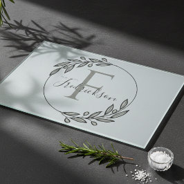 モノグラム不動産クロージングギフト カッティングボード