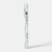 モノグラム中国の陶磁器ミカン iPhoneケース (左側面)