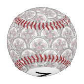 モノグラム中心ヴィンテージパターン 野球ボール (裏面)