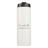 モノグラム中性 |ミニマモダンリストスタイリッシュ タンブラー (正面)