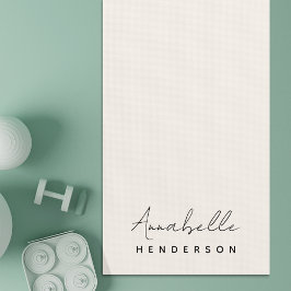 モノグラム中性 |ミニマモダンリストスタイリッシュ ヨガマット