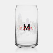 モノグラム付きグラフィティのシンシナティ ガラス缶 (裏面)