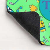 モノグラム付きゴルフマウスパッド マウスパッド (コーナー)