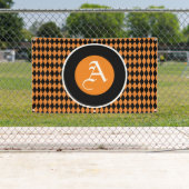 モノグラム付きハロウィンバナー 横断幕 (インサイチュ)